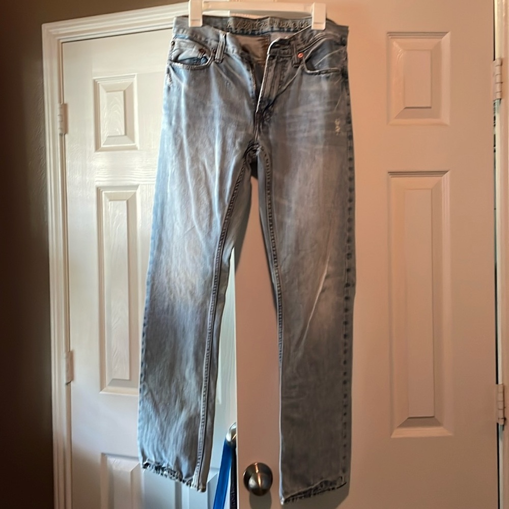 slim straight jeans from american eagle. Size 29/32